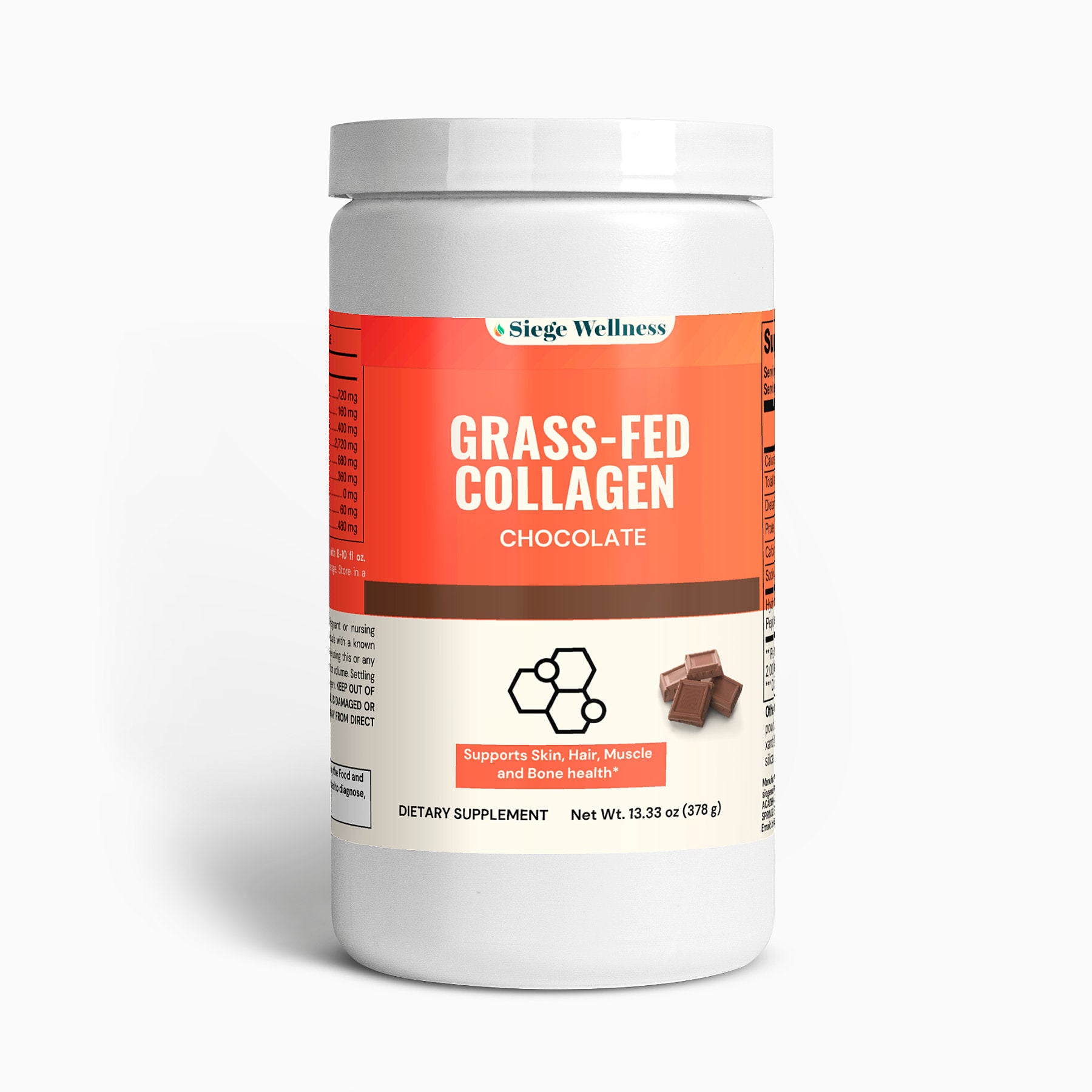 Grass-Fed Collagen (Chocolate)