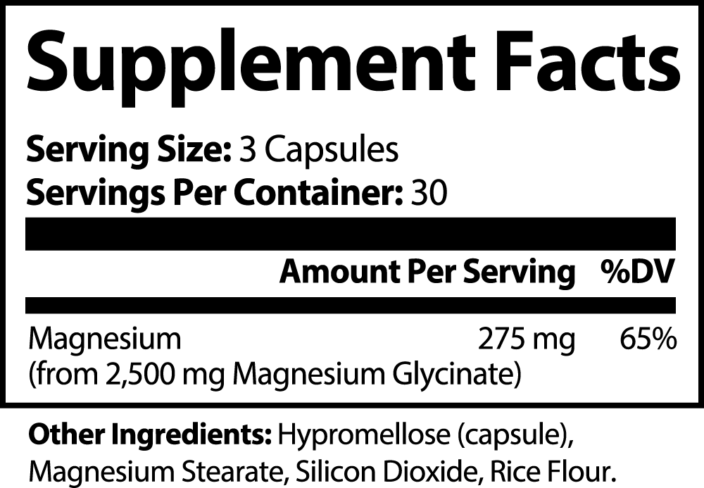 Calm Magnesium Glycinate